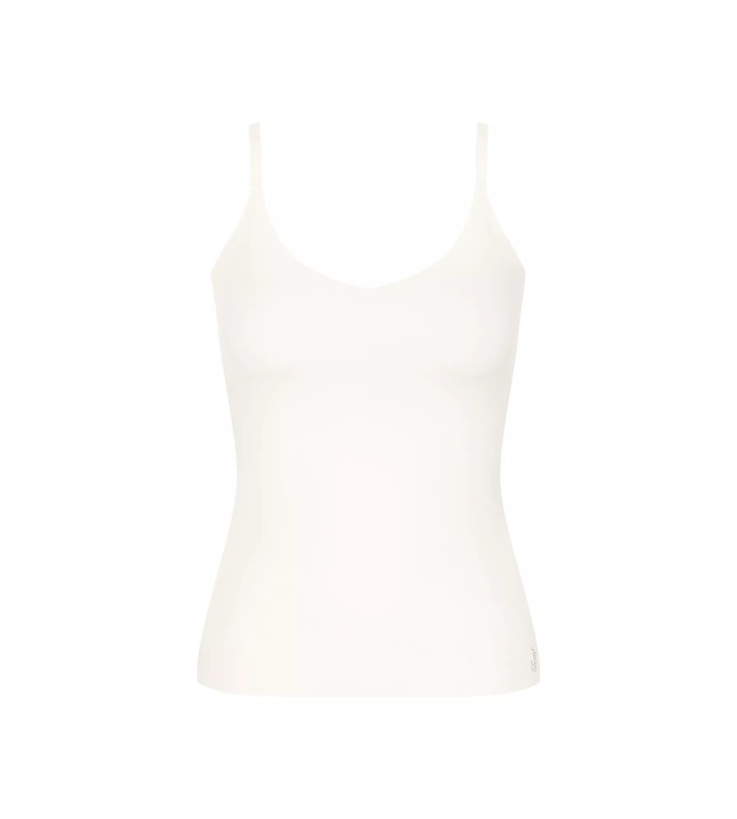 Dámsky top ZERO Feel 2.0 Špagetový top - WHITE - biely 00GZ - SLOGGI WHITE S