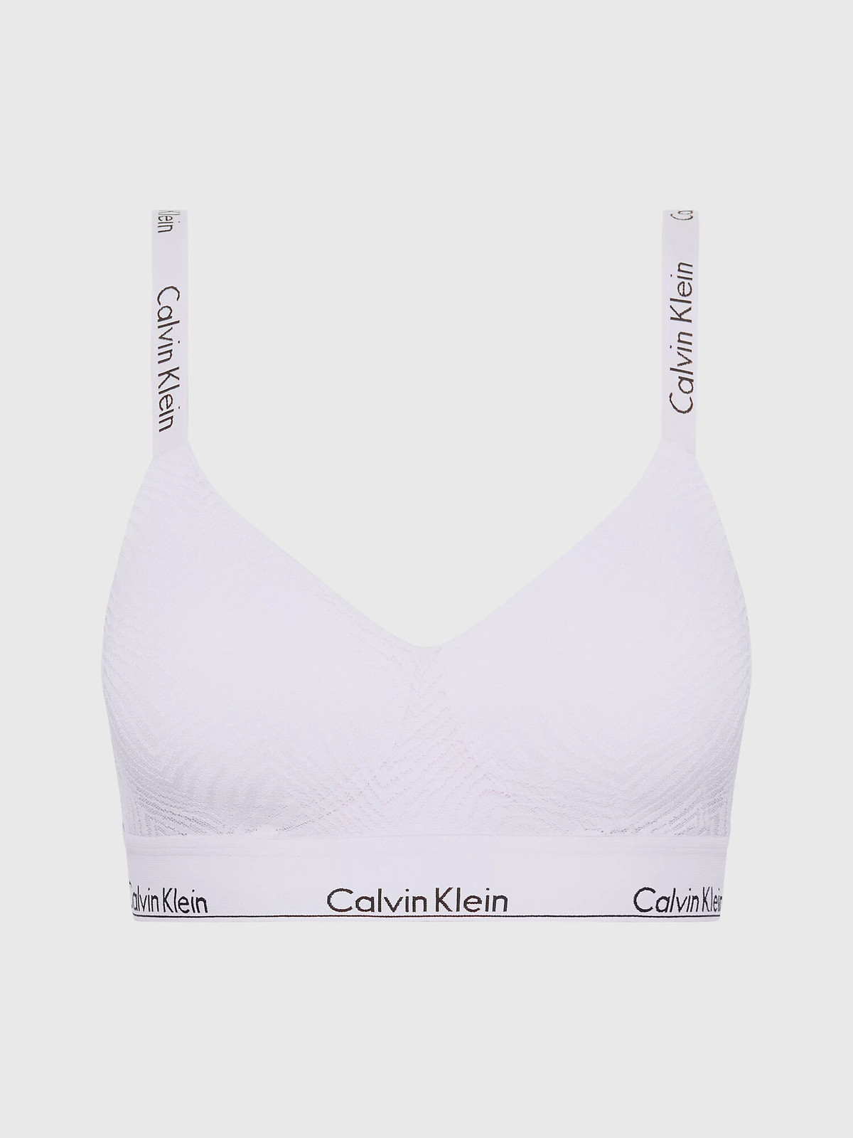 Dámska podprsenka LGHTLY LINED BRALETTE 000QF7797E LL0 lila - Calvin Klein S