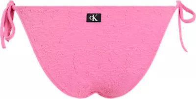 Dámske plavky STRING SIDE TIE BIKINI KW0KW02398 TOZ pink - Calvin Klein S
