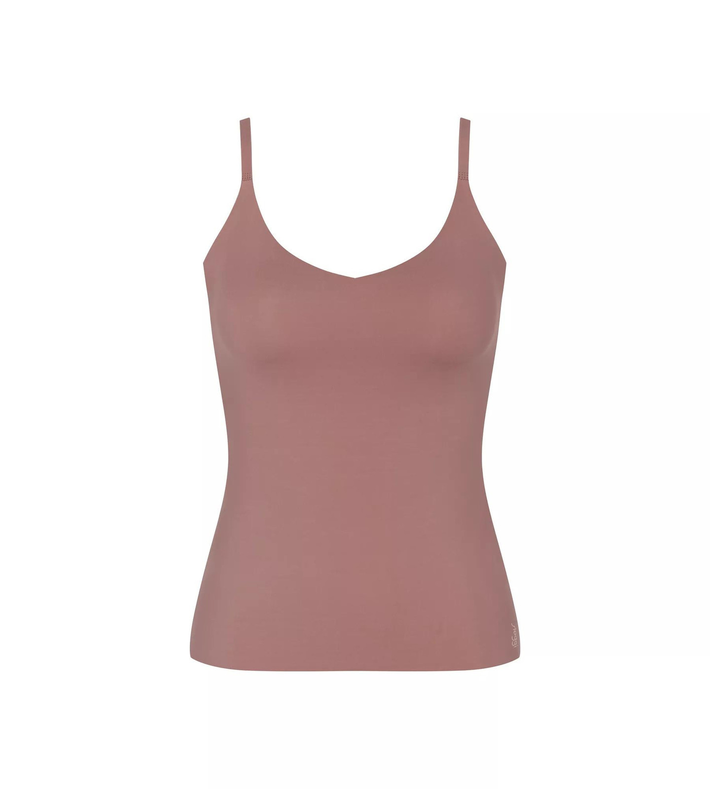 Dámsky top ZERO Feel 2.0 Špagetový top - BROWN - hnedý 1141 - SLOGGI BROWN M