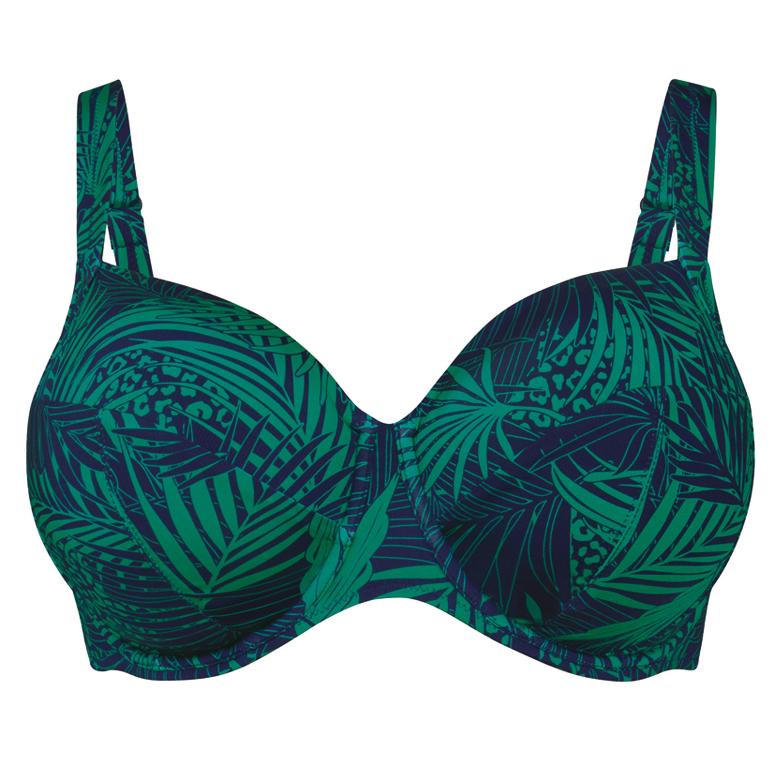 Style Luna Top Full Cup Bikini - Vrchný diel 8839-1 blue-green - RosaFaia 814 modro-zelená 36F