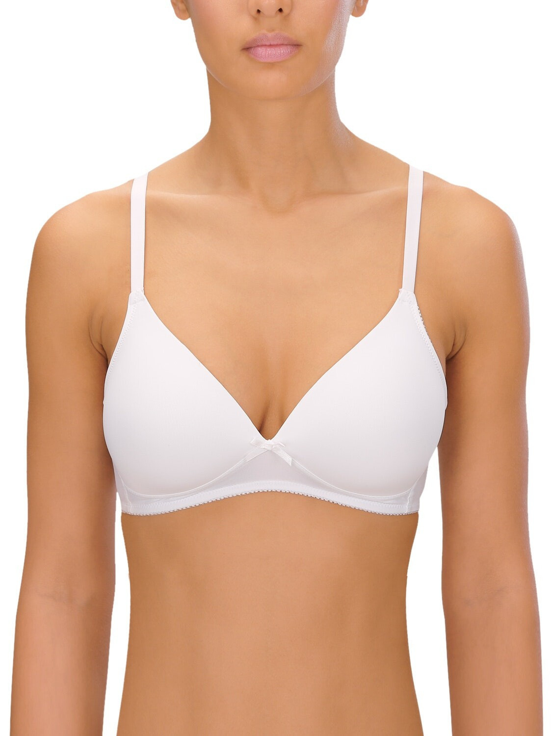 Dámska podprsenka s kosticami 5166 White - Naturana 85A bílá
