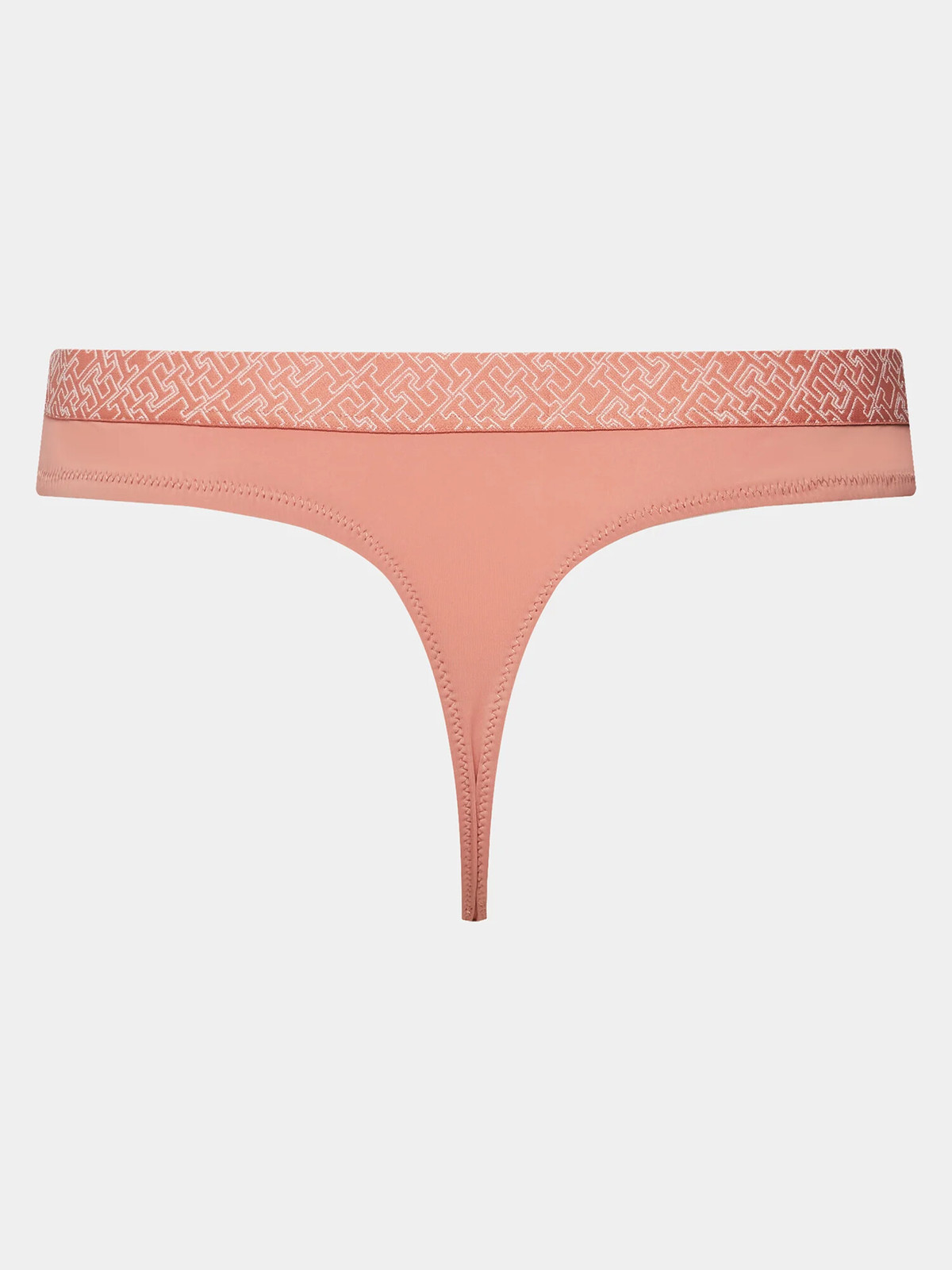 Dámske tangá 3Pack UW0UW05185 0VT ecru/black/pink - Tommy Hilfiger XS