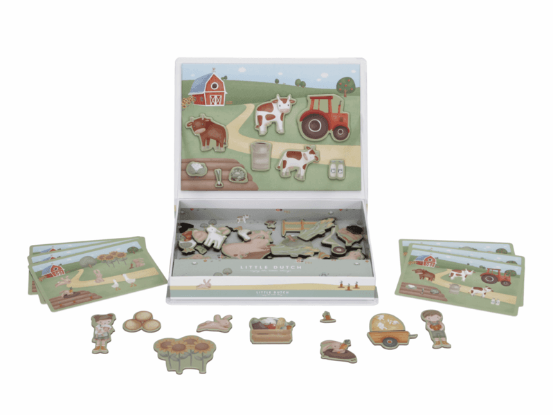 LITTLE DUTCH - Magnetická hra Farma