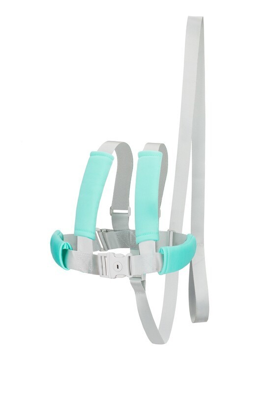 FILLIKID - Detské bezpečnostné popruhy lightgrey/mint