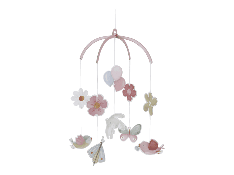 LITTLE DUTCH - Dekoratívny kolotoč Kvety a motýle