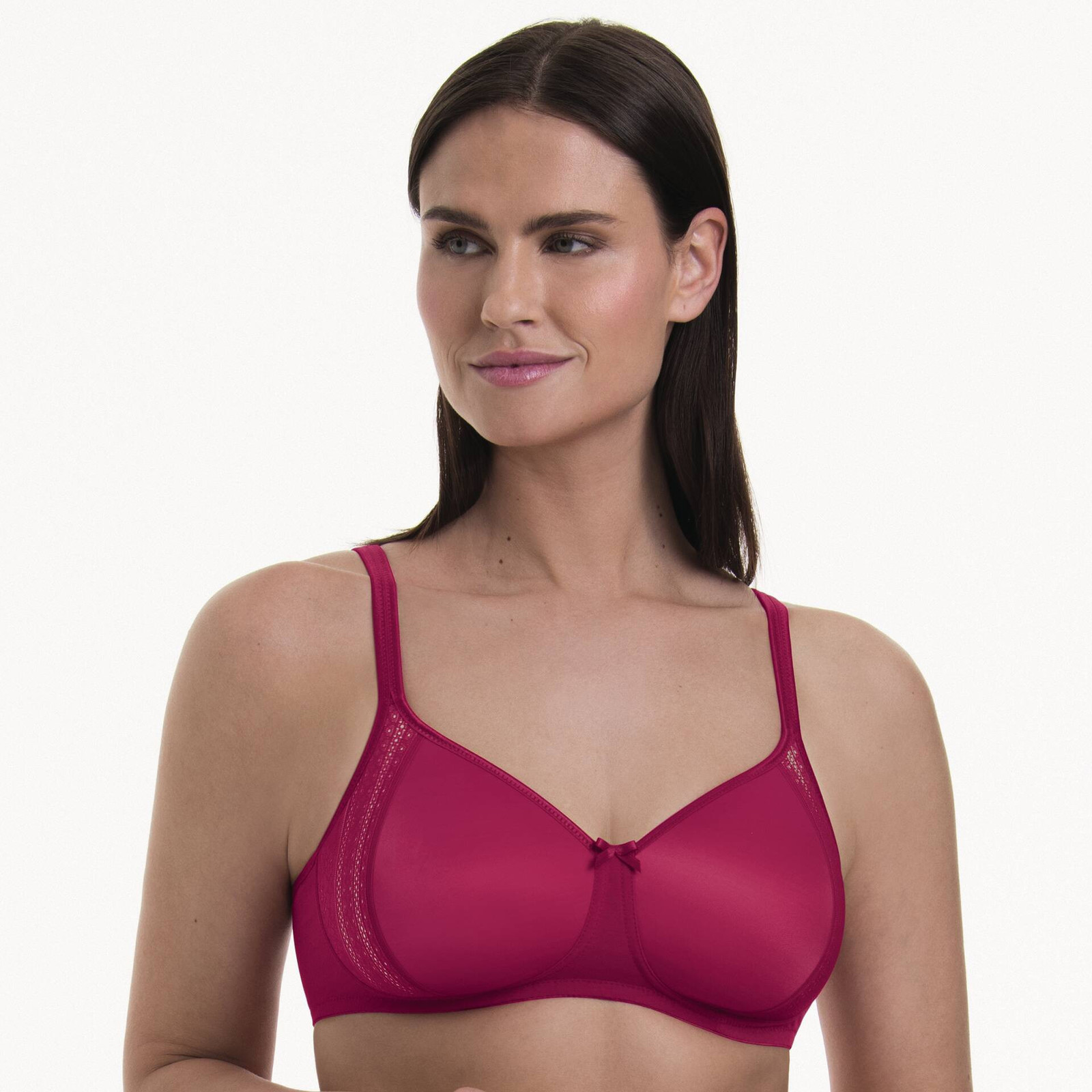 Mäkká podprsenka Fleur s penovou výplňou 5654 cherry red - RosaFaia 114 cherry red 70A