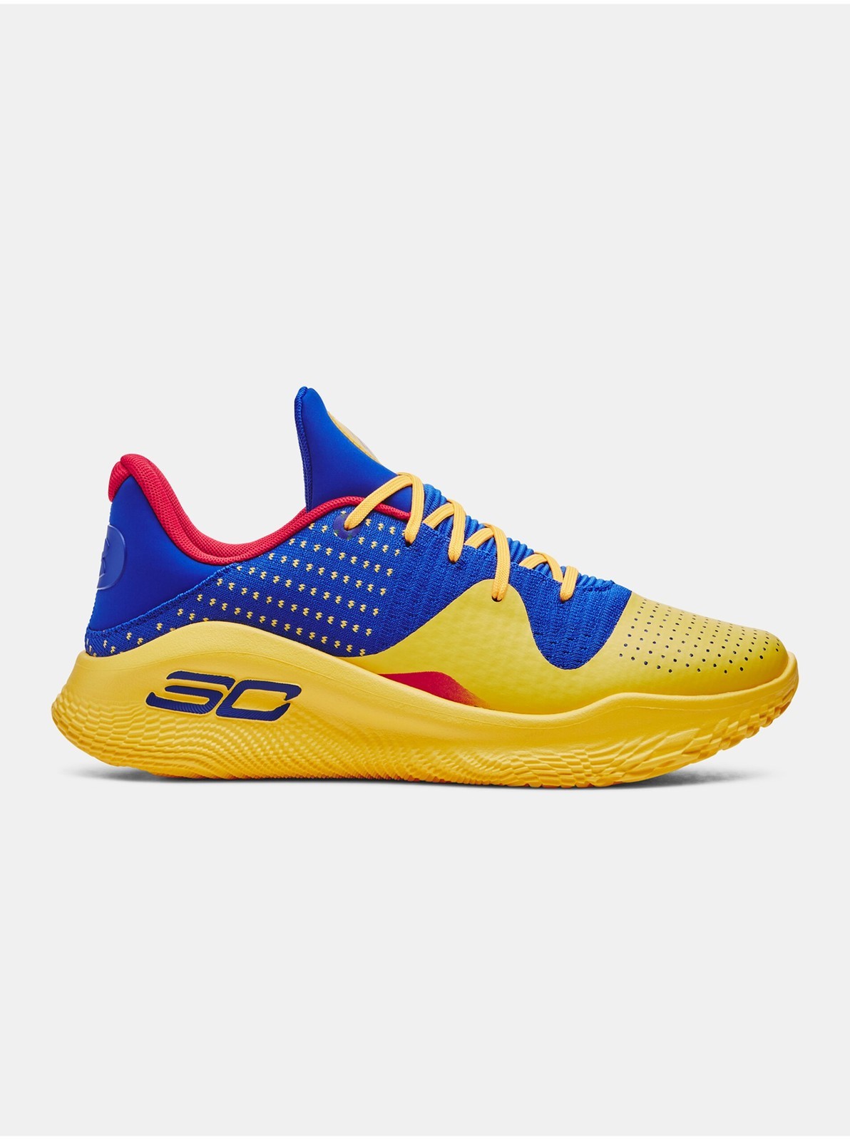 Modré športové tenisky Under Armour CURRY 4 LOW FLOTRO