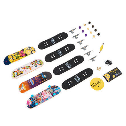 TECH DECK FINGERBOARD ŠTVORBALENIE PRIMITIVE