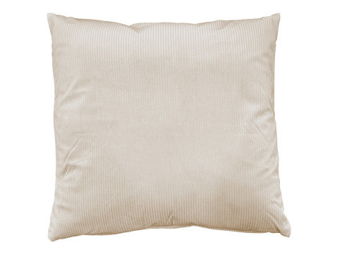 Dekoračný vankúš Cordia 45x45 cm, svetlo béžový%