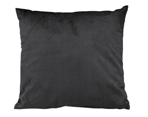Dekoračný vankúš Cordia 45x45 cm, antracitový%
