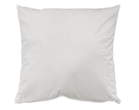 Dekoračný vankúš Cordia 45x45 cm, strieborný%