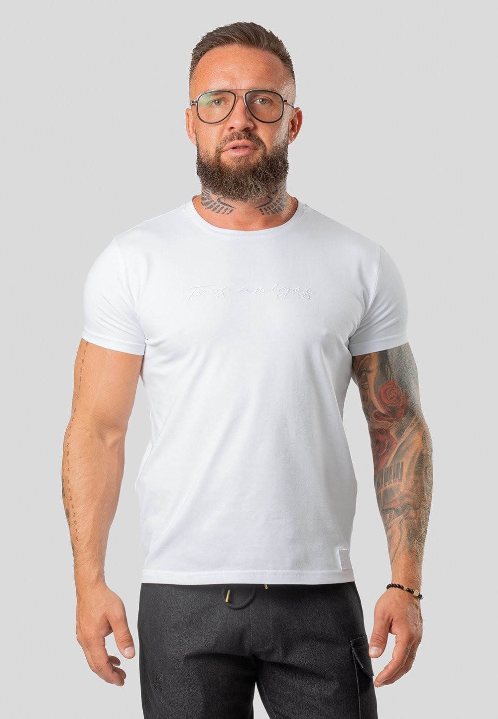 TRES AMIGOS WEAR Man's T-Shirt B002-KKS2-HA1