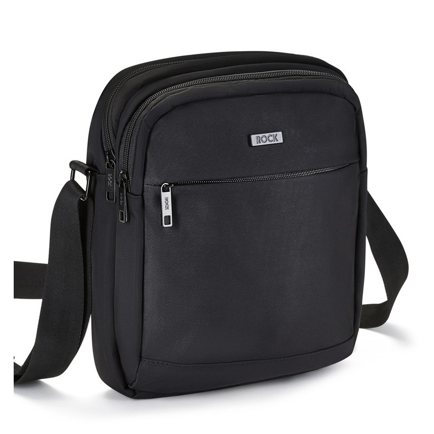 Taška cez rameno Rock 0049 - čierna