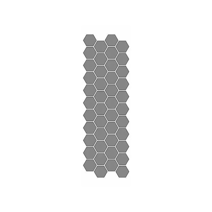 Šablóna Honeycomb 13x40 cm