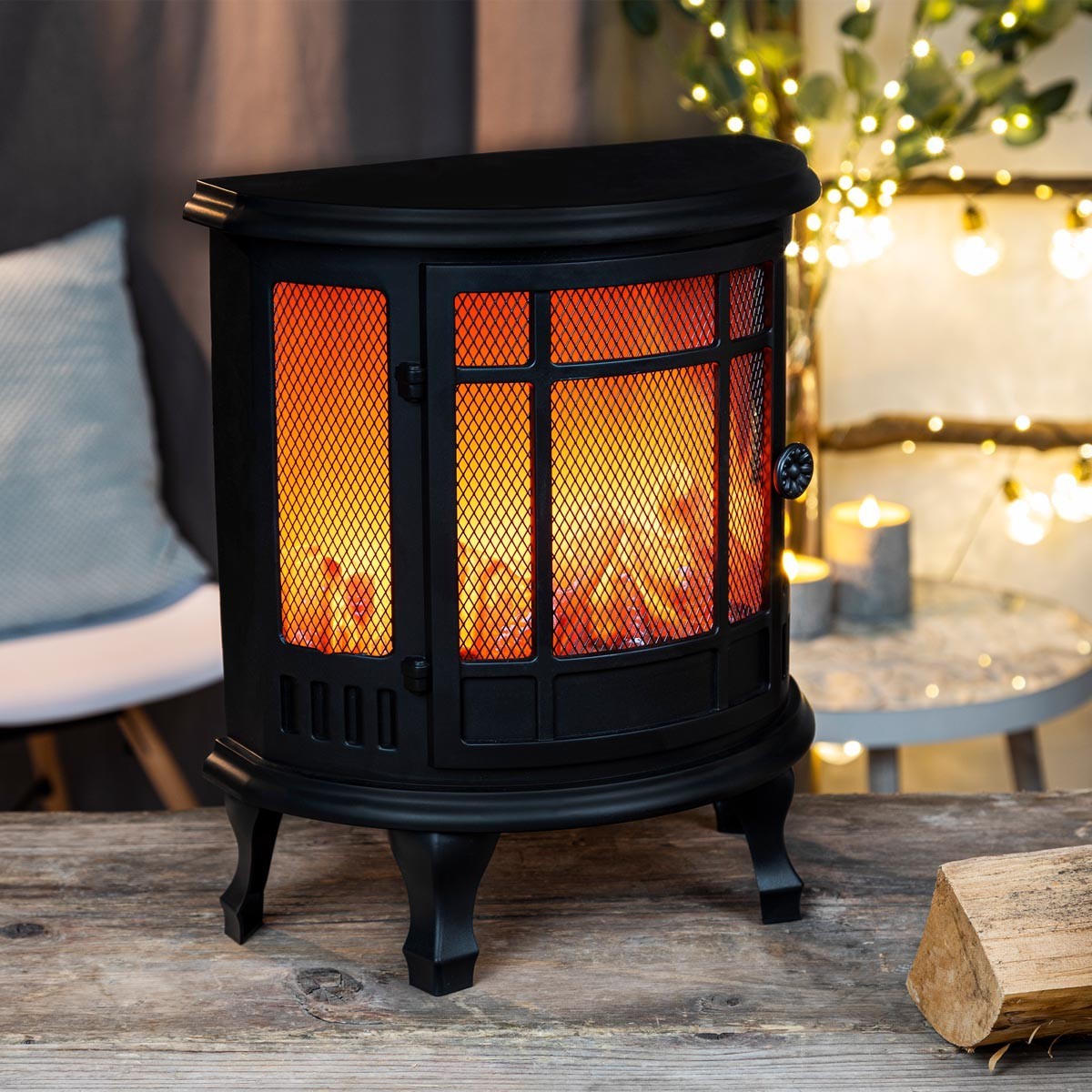 Dekorativní LED krb