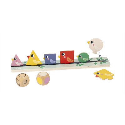 Didaktická triediaca hračka - vtáčiky