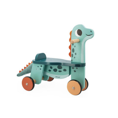 Drevené odrážadlo - dinosaurus