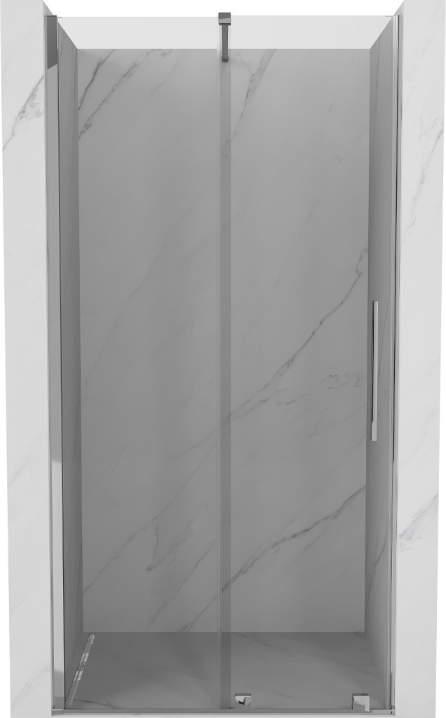 MEXEN/S - Velár posuvné sprchové dvere 100 cm, transparent, chróm 871-100-000-01-01