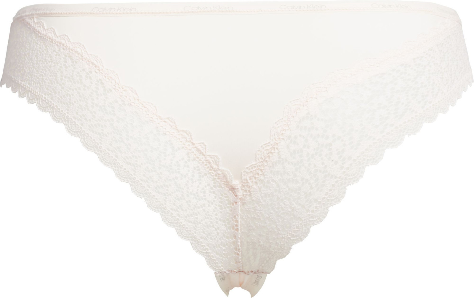 Dámske brazílske nohavičky 000QF5152E 2NT light pink - Calvin Klein S