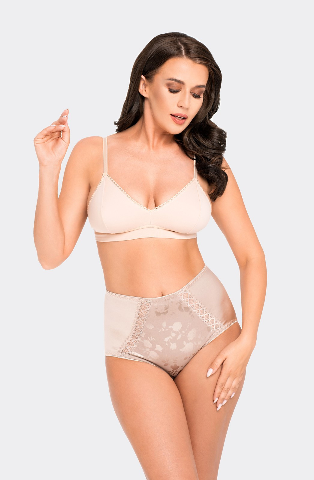 Dámske nohavičky Babell BBL 198 S-2XL Béžová S