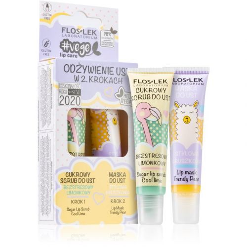 FlosLek Laboratorium Vege Lip Care Nourish výhodné balenie (na pery)