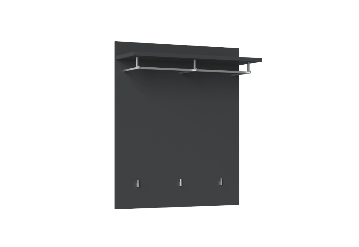 Expedo Nástenný vešiak FENIS, 86x101x29,6, antracit