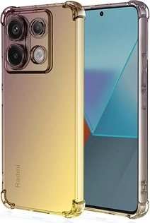 TopQ Kryt Xiaomi Redmi Note 13 Pro 5G Shock dúhový purpurovo-žltý 117992