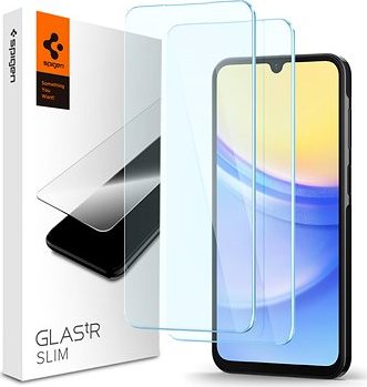 Spigen Glass tR Slim 2 Pack Samsung Galaxy A25 5G/Galaxy A15/Galaxy A15 5G