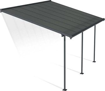 PALRAM Pergola záhradná CAPRI 4200, antracit 3 × 4,25 m