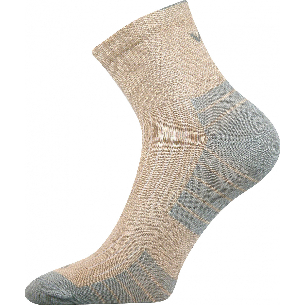 Ponožky unisex športové Voxx Belkin - béžové-sivé, 35-38