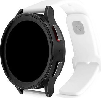 FIXED Silicone Sporty Strap s Quick Release 22 mm na smartwatch biely