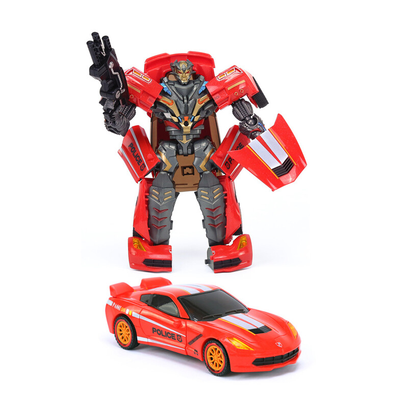 RAPPA - Autorobot so svetlom a zvukom 20 cm