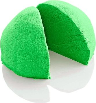 Aga4Kids Kinetický piesok, 1 kg, Zelený