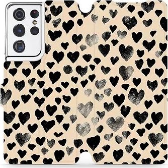 Mobiwear flip knížkové pro Samsung Galaxy S21 Ultra - VA51S