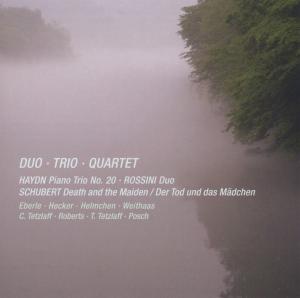 HAYDN/ROSSINI/SCHUBERT - PIANO TRIO IN B FLAT/DUO FOR CELLO, CD