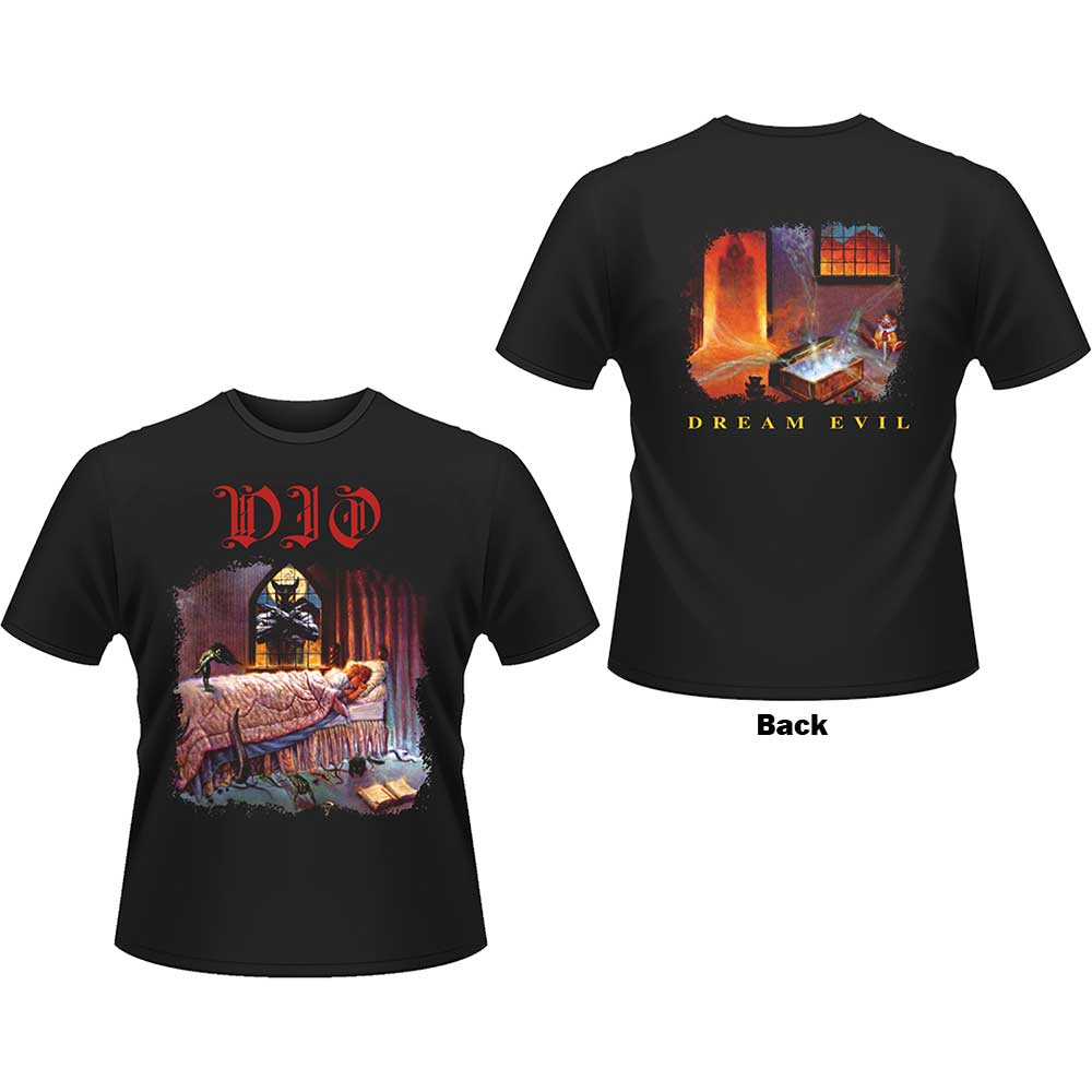 Dio tričko Dream Evil Čierna S