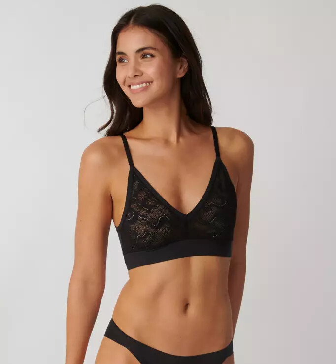 Dámske čipkované brazilky GO Allround Black 0004 - Sloggi černá (0004) 1