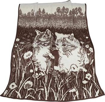 Bellatex Karmela PLUS jednolôžko - 150 × 200 cm - mačiatka