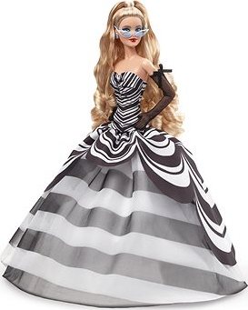 Barbie Bábika 65. výročie blondínka