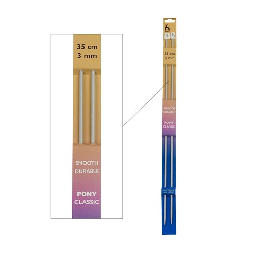 Bellatex Ihlice dlhé 3 mm / 35 cm dĺžka, 3 mm