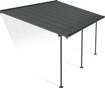 PALRAM Pergola záhradná CAPRI 5400, antracit 3 × 5,46 m