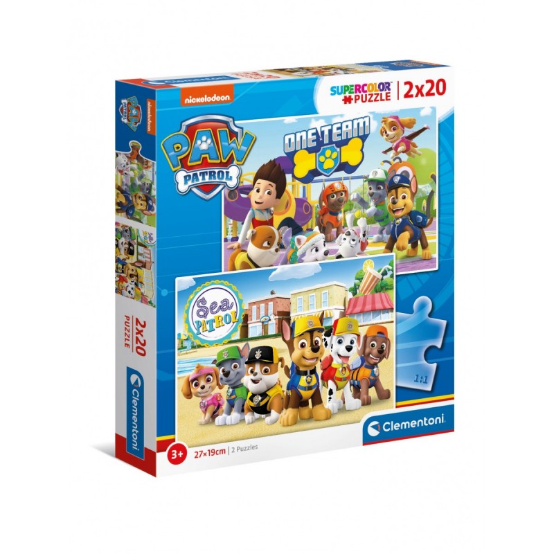 247790 TREFL Detské puzzle - Paw Patrol II. - Sada 2x20ks