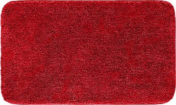 GRUND MELANGE Kúpeľňová predložka 60 × 100 cm, rubínová
