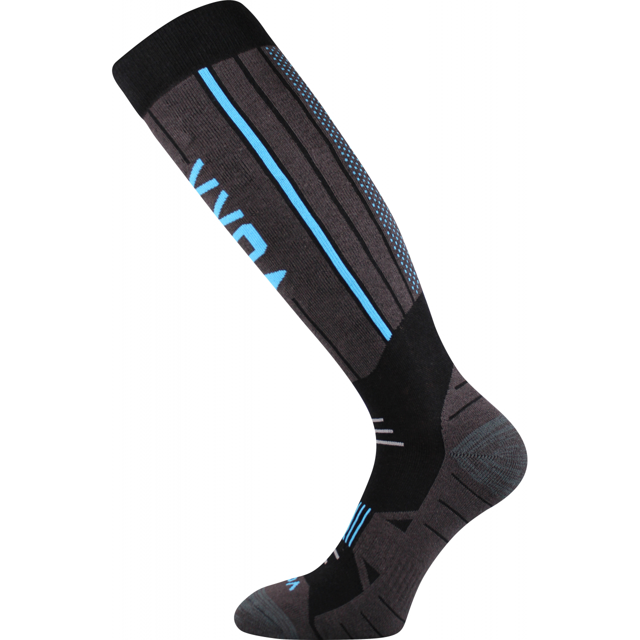 Podkolienky lyžiarske Voxx Thema - čierne-modré, 35-38