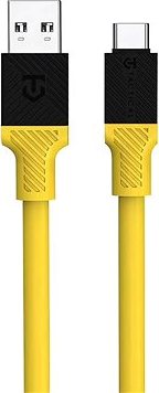 Tactical Fat Man Cable USB-A / USB-C 1 m Yellow