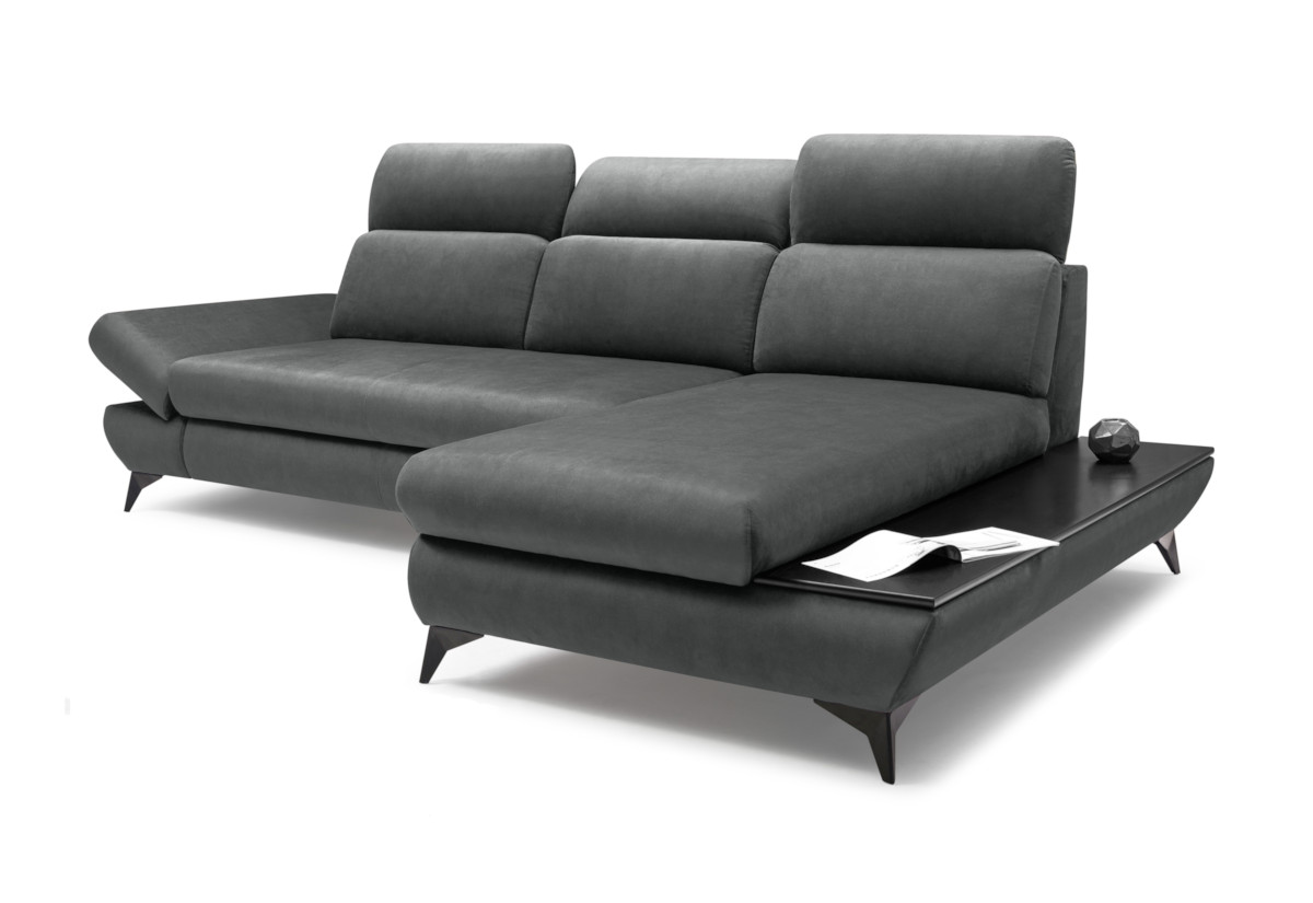 Expedo Rohová rozkladacia sedačka LITAN, 280x102x166, fancy 37, pravá