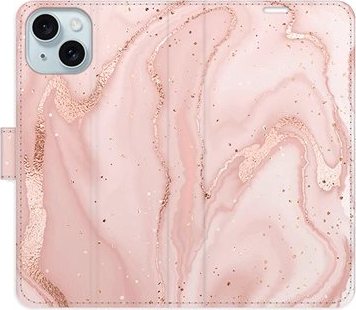 iSaprio RoseGold Marble na iPhone 15