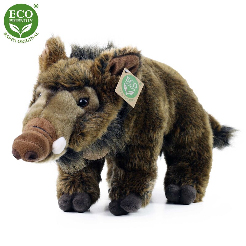 RAPPA - Plyšové prasa divoké 37 cm ECO-FRIENDLY
