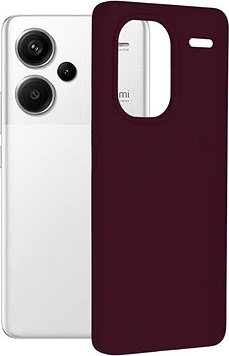 TopQ Kryt Essential Xiaomi Redmi Note 13 Pro+ 5G burgundy 118018